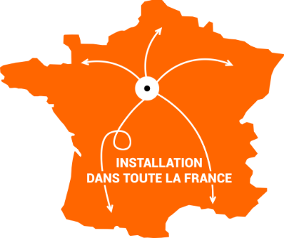 Installation dans toute la France